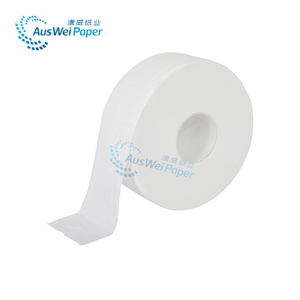 Рулон туалетной бумаги AFH-jumbo, 2-слойный рулон полотенец для рук, рулон ванной комнаты с натуральной целлюлозой XPZ02-680-12